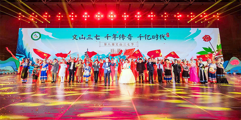 11月7日，2022第八届文山三七节在文山市举行。